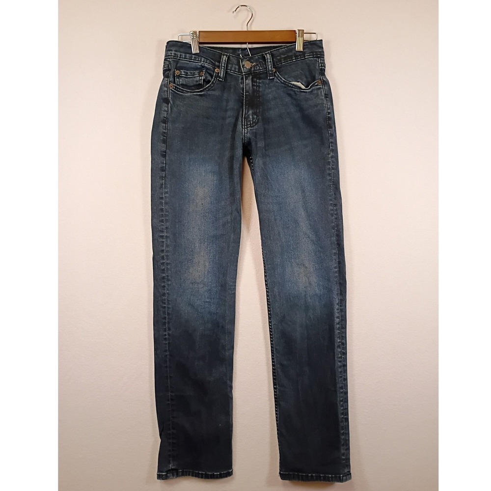 Classic Americana Levis Mens 29x32 Dark Wash 511 Slim Fit Stretch Denim Jeans